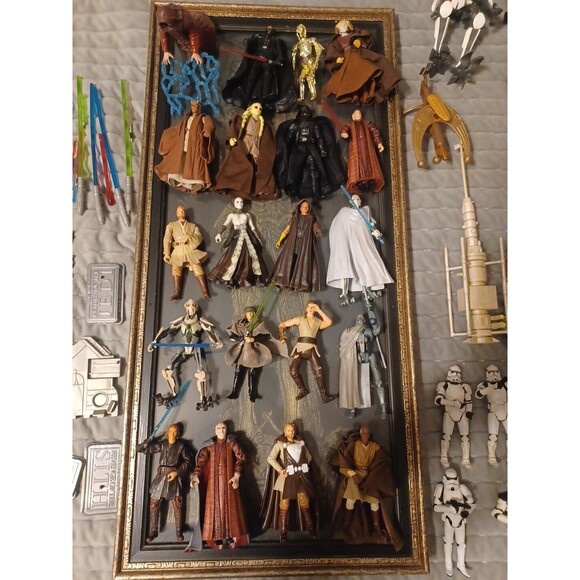 Star Wars The Clone Wars Aqua Droid Clone Trooper Draa Barc Cody Pilot LOT Of 42 - Picture 1 of 16